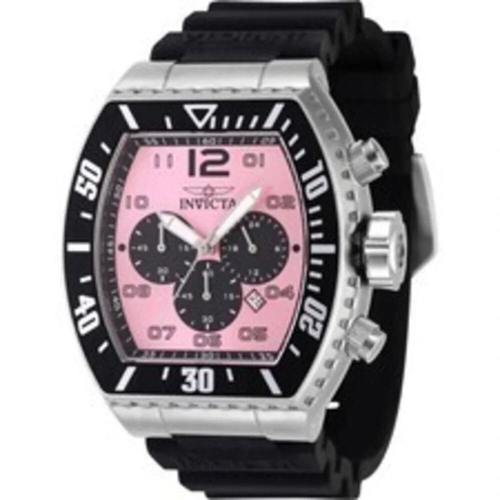NWT Invicta 47286  Pro Diver | Chronograph | Black, Pink | Men's Watch